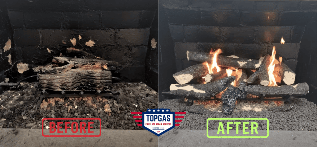 Supreme oak 30" gas Logs